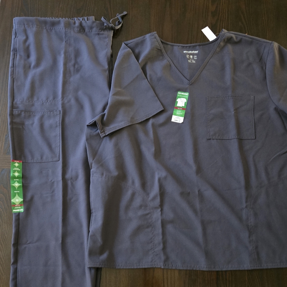 Scrubstar Unisex Core Essentials Scrub set - Pewter